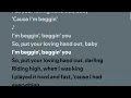 Måneskin - Beggin' (Lyrics)