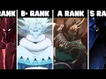 RANKS of EVERY Dungeon Boss in Solo Leveling