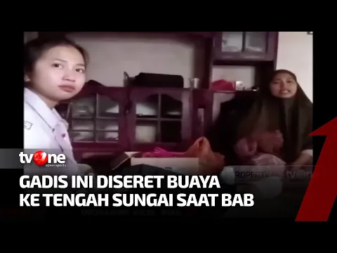 Seorang Gadis Cantik di Riau Selamat Dari Terkaman Buaya