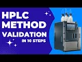 HPLC Method Validation HPLC System Suitability Analytical Method Validation