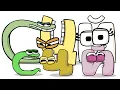 Russian Alphabet Lore Big versus Small