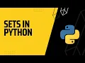 Sets in Python Union-Intersection-Difference