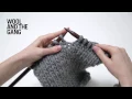 How to Knit Increase make 1