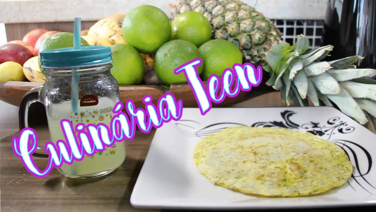SUCO DE LIMÃO COM CASCA E TUDO E CREPIOCA FIT