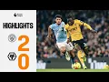 Lagu Unbeaten run comes to end | Manchester City 2-0 Wolves | Highlights
