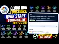 Cloud Run Functions Qwik Start - Command Line GSP080 Step-By-Step Guid
