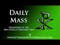 Daily Mass Wednesday August 5 2026