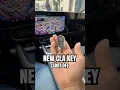 De sleutel tot de nieuwe CLA is vrijwel identiek aan die van de andere Mercedes-Benz auto's #Powe...