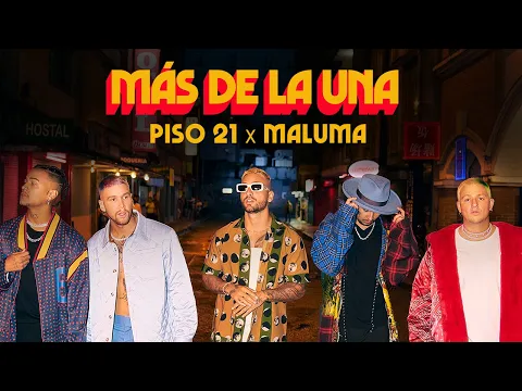 Download MP3 Piso 21 \u0026 Maluma - Más De La Una (Video Oficial)