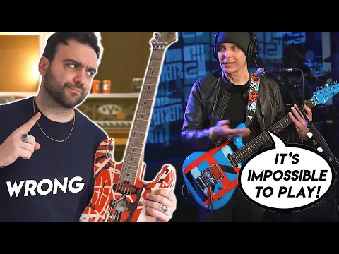 Download MP3 Joe Satriani is WRONG! THIS is Van Halen MOST DIFFICULT Guitar Riff!