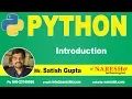 Python Introduction Python Tutorial for Beginners Mr Satish Gupta