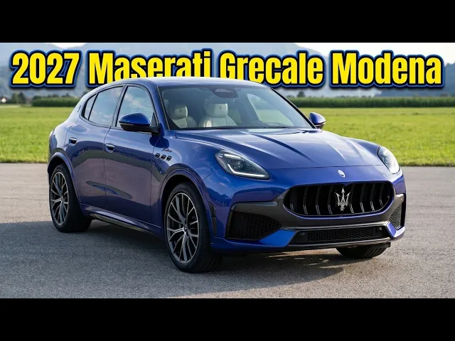 2027 Maserati Grecale Modena First Look: Nettuno V6 Power Finally Arrives