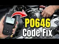 How To Fix P0646 Code - Clutch Relay Control Circuit Low Voltage Diagnosis