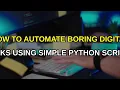 Python Automation Tutorial Scrape Data Send Emails