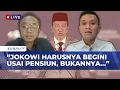 Lagu Blak-Blakan! Jokowi Pidato di Forum Global, Politisi PSI-Pengamat Adu Argumen Nilai Mantan Presiden