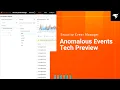 Security Event Manager Anomalous Events Tech