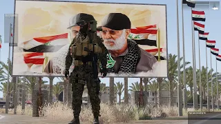 هجوم العصابات على الحشد في قاطع الرمادي Arma3  هجوم العصابات على الحشد في قاطع الرمادي Arma3