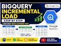 BigQuery Incremental Load Explained MERGE Statement Step-by-Step Tutorial GCP Data Engineering