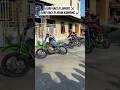 road race di jalan kampung menegangkan #roadrace #balapmotor