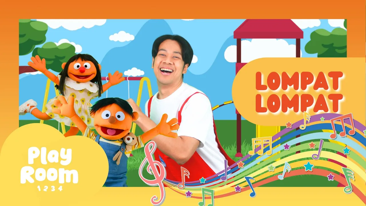 LOMPAT-LOMPAT MUSIC VIDEO | LAGU ANAK INDONESIA | PLAYROOM 1234 LOMPAT-LOMPAT MUSIC VIDEO | LAGU ANAK INDONESIA | PLAYROOM 1234