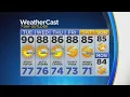 Weather Forecast For August 6 at 5 P M