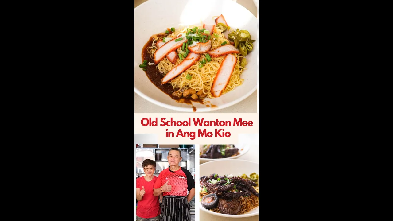 Hock Kee Wanton Mee  Old School Wanton Mee in Ang Mo Kio That is so Satisfying!