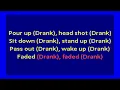 Kendrick Lamar - Swimming Pools karaoke