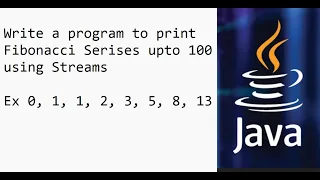 Java - Fibonacci Series up to 100 using streams