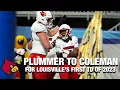 Jack Plummer Connects With Kevin Coleman Jr For Louisville s First TD