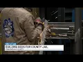 Students build beds for detention center