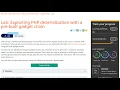 Web Security Academy Insecure Deserialization 6 - Exploiting PHP With A Pre-Built Gadget Chain