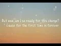 For The First Time In Forever “From Frozen” Kristen Bell, Idina Menzel (Lyrics)