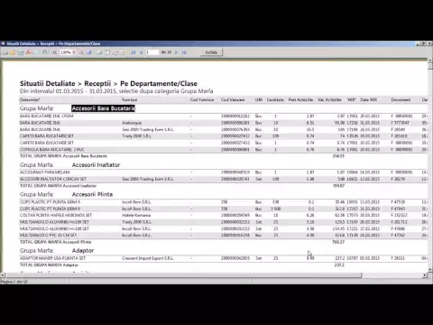 Noul generator de rapoarte SmartCash Shop