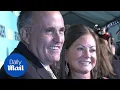Rudy Giuliani and then wife Judith Nathan together in 2009