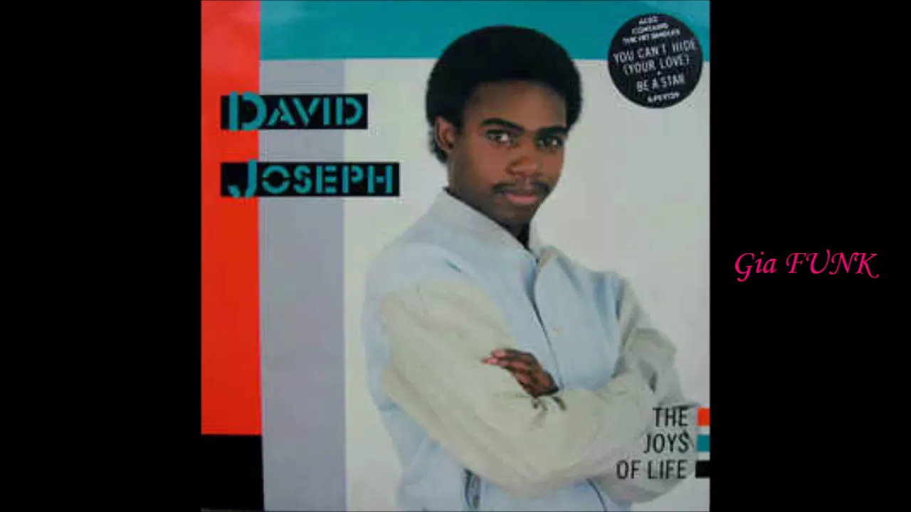 DAVID JOSEPH - baby won't you take my love - 1983