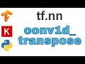 93 conv1d transpose TensorFlow Tutorial