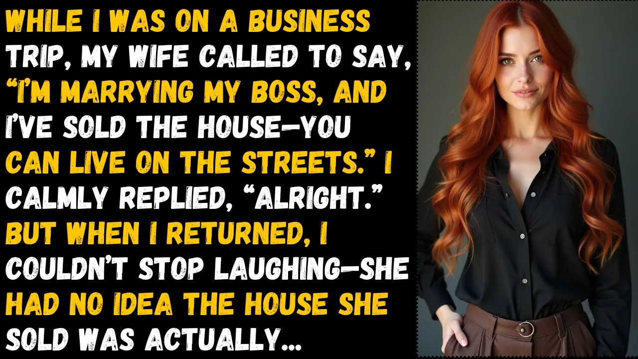 Outline Video Wife Called Me on a Business Trip to Say She’s Marrying Her Boss and Sold Our House—My Epic Revenge.