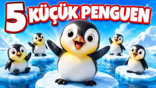 Beş Küçük Penguen 🐧 | Sayıları Öğreniyorum | Eğitici Çocuk Şarkıları | AfacanTV