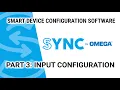 SYNC Configuration Software Overview Part 3 Input Configuration