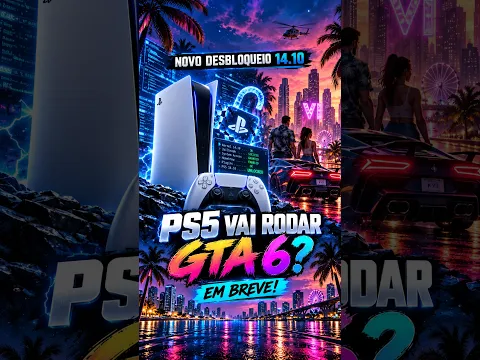 CHEGOU O DESBLOQUEIO DO PS5 14.10! SONY EM PÂNICO A FIRMWARE DO GTA 6! #ps5