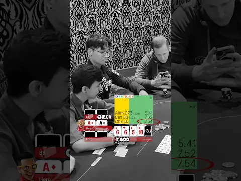 checking = MORE MONEY?! 💰 #poker #handhistory #wsop #nolimit #texasholdem