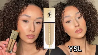 YSL Touche Eclat Le Teint Foundation SPF 22 - Tutorial Review
