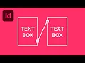 How to Link Text Boxes in InDesign Tutorial