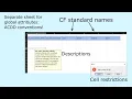 Excel templates for NetCDF files