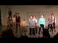Musical Theater Troupe Performing Group  "Seize the Day" from Newsies 2014