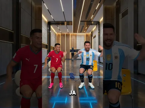 ¡El RETO de AURA entre Messi y Ronaldo🤣🏆!. Messi👑, Ronaldo🐐 y Haland⚽️.