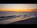 Download Lagu Full Un-Looped Sunset on the Beach with Relaxing Ocean Waves ASMR, 1.5H in 4K