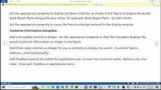 VB Lab1 Assignment Part1