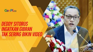 Deddy Sitorus PDIP Sindir Gibran soal Video Bonus Demografi, Minta Fokus Kerja