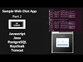 Chat App Part 2 - with Apache Tomcat and Keycloak